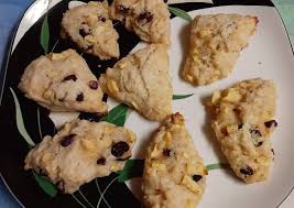 Stir a few times and spread out on parchment paper to cool a bit. Easiest Way To Cook Perfect Apple Craisin Scones Collection Of The Best Recipes