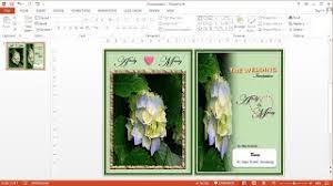 We encourage to add your custom content inside these slides. Powerpoint Training How To Make Wedding Invitation Cards In Ms Powerpoint 2013 Youtube