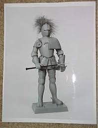 i assembled aurora s silver knight of augsburg about 1959 green knight silver knight knight