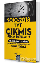 Üniversite sınavlarına hazırlık problemler son 15 yıl tamamı çözümlü çıkmış sorular a yayınları. Tyt Tum Dersler Tek Kitap Cikmis Sinav Sorulari Cap Yayinlari 9786057564207