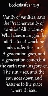 Ecclesiastes 1 2 5 Vanity Of Vanities Says The Preacher Vanity Of Vanities All Is Vanity Jpg Ecclesiastes Ecclesiastes 1 Jesus Painting