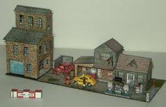 Kartonmodellbau webseite, mit kostenlose h0 bastelbogen als haus, straße, flugzeug und verkehrsschilder. 10 Ho Scale Printables Ideas Paper Models Ho Scale Model Trains