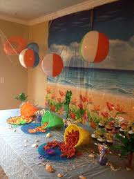 Whether it's summer and the living is easy or you're in a summer state of mind even though the snow is blowing, you'll find great prices on beach party decorations at shindigz. Beach Themed 50th Birthday Party Novocom Top