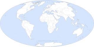 Blank map of the world printable pdf teachervision. Free Printable World Maps