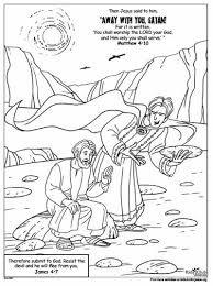Temptation comes from temptation one: Coloring Sheets Bible Activities For Kids Kids Club For Jesus