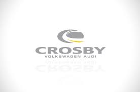 Crosby Volkswagen Audi Logo Design Logo Blonde Marketing Advertising Business Brand Drive Ro With Images Branding Design Studio Branding Design Tech Company Logos