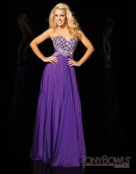 Tony Bowls Purple Prom