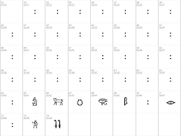 Script typefaces are based upon the varied and often fluid stroke created by handwriting, pretty much like the cursive fonts just typically more elegant. Download Free Meroitic Hieroglyphics Regular Font Dafontfree Net