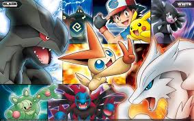 Ash Ketchum Pikachu Pokemon Reshiram Victini Zekrom 1080p Wallpaper Hdwallpaper Desktop Pokemon Pokemon Website Pokemon Poster