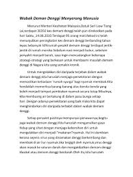 Contdict.com > malay english online translator. Wabak Deman Denggi Menyerang Manusia Pdf