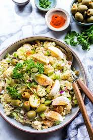 Be the first to review this recipe. Green Olive And Egg Potato Salad Vanilla And Bean