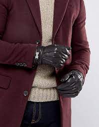 Ted Baker Quiff Gloves in Leather | ASOS