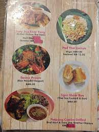 Boat noodle, a famous thai noodle that doesn't need further introduction. Menu Picture Of Little Rara Thai Noodle House Kuala Lumpur Tripadvisor
