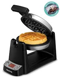 Black And Decker Belgian Waffle Maker Instructions Gourmia Gwm440 Stainless Steel Digital Belgian Waffle Maker With Lcd Display Extra Deep Fast Easy 180 Degree Flipping Adjust Belgisches Waffeleisen Und Belgische Waffeln
