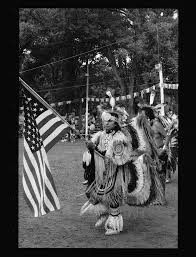 Whipman David Blackbird, Omaha pow-wow. Macy, Nebraska, 1983