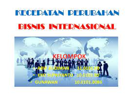 We did not find results for: Ppt Kecepatan Perubahan Bisnis Internasional Powerpoint Presentation Id 3833683