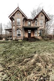 An abandoned house north of Toronto referred to as The Porn House for all  of the pages of porn scattered around one of the upstairs bedrooms... :  rurbanexploration