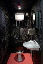 cbgb s clean version chalkboard wall bathroom decor painting bathroom
