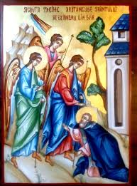 Ocrotitorul bisericii noastre, sfântul ierarh alexandru, patriarhul constantinopolului! Sfantul Alexandru De Svir Sfantul Rus Caruia I S A Aratat Sfanta Treime Theodoros Art Icoana Darul Lui Dumnezeu