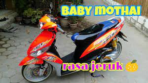 Modif motor mio j simple modif motor mio j terkeren modif motor mio m3 babylook modif motor mio m3 thailook modif motor mio m3 touring modif motor mio roda 3 Baby Mothai Mio J Youtube