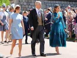 Stars including kate moss and robbie williams attended the ceremony for the younger daughter of prince andrew and sarah, duchess of york. Princesses Eugenie And Beatrice Wore Simple Hats To Harry And Meghan Markle S Wedding Insider