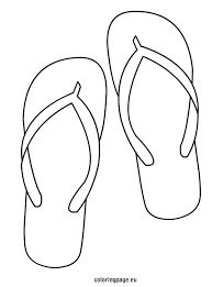 Flip flops coloring page at primarygames free flip flops coloring page printable. Flip Flop Coloring Page Flip Flop Craft Black And White Flip Flops Coloring Pages