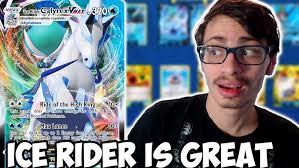 Ice Rider Calyrex VMAX Might Be The Best New Water VMAX! 2 Builds! Chilling  Reign PTCGO