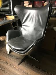 Shop restoration hardware at chairish, home of the best vintage and used furniture, decor and art. Copenhagen Aviator Chair By Restoration Hardware In Black Leather For Sale Online Ebay