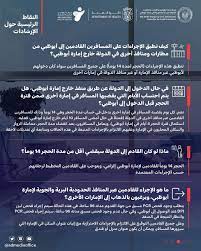 استمتع برحلاتك في الاجازة الى وجهات سياحية مميزة، حجز الرحلات،الاماكن السياحية، النصائح للمسافرين، تقييم. ØªÙˆØ¶ÙŠØ­ Ø§Ù„Ù†Ù‚Ø§Ø· Ø§Ù„Ø±Ø¦ÙŠØ³ÙŠØ© Ø­ÙˆÙ„ Ø¥Ø±Ø´Ø§Ø¯Ø§Øª Ø§Ù„Ø­Ø¬Ø± Ø§Ù„Ø°Ø§ØªÙŠ Ù„Ù„Ù…Ø³Ø§ÙØ±ÙŠÙ† Ø§Ù„Ø¯ÙˆÙ„ÙŠÙŠÙ† Ø§Ù„Ù‚Ø§Ø¯Ù…ÙŠÙ† Ø¥Ù„Ù‰ Ø¥Ù…Ø§Ø±Ø© Ø£Ø¨ÙˆØ¸Ø¨ÙŠ