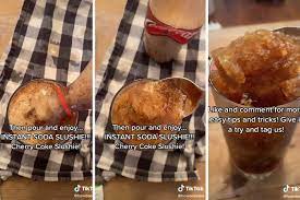 This Video Shows You How To Make A Slushie With Soda Taste Of Home