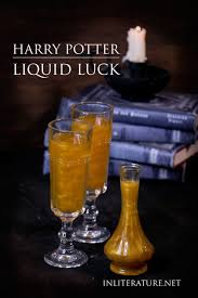 Liquid Luck Felix Felicis Harry Potter In Literature Recipe Harry Potter Treats Harry Potter Food Harry Potter Drinks