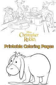 Tigger and winni the pooh: Christopher Robin Printable Coloring Pages And Activities