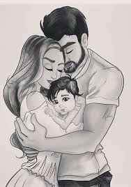 كل احلامي انت وطفلك Mother Art Mom Art Art Drawings Sketches Simple