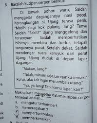 We did not find results for: Bacalah Kutipan Cerpen Berikut Lakaran