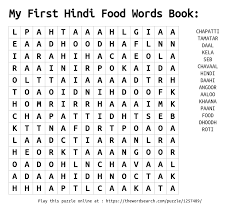 We did not find results for: Download Word Search On My First Hindi Food Words Book