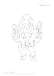 Colt is one of the most used sharpshooters in brawl stars game, he has the best accuracy of all characters in the game. 76 Desene Ideas Desene Foaie De Colorat Joc Video