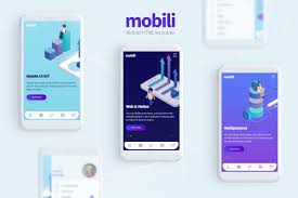 Mobili Html Mobile Template By Mobiokit On Envato Elements Mobile Website Template Mobile Template Mobile Project