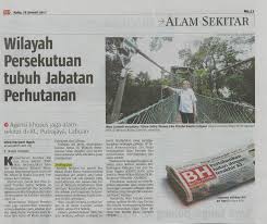 The puisi tentang alam sekitar menunjukkan kepentingan bahawa topik ini mewakili penulis. News Clipping Forestry Department Peninsular Malaysia