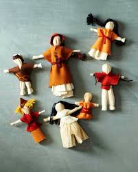 Corn husk dying and decorating tips. Corn Husk Dolls Martha Stewart
