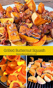 Grilled Food Is Always Welcomed In Our Home Probably Because My Husband Is Always Looking For Ways To In 2020 Grilled Butternut Squash Grilling Recipes Fall Grilling