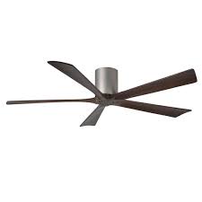 You'll also get a handy remote with your purchase making it easy for you to adjust the speed from far. Atlas Irene 5 Hugger Ceiling Fan With Remote Control Brushed Nickel 60