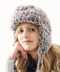 Crocheted Faux Fur Hat