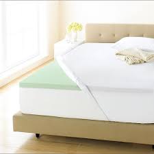 Home Classics Green Tea 2 In Memory Foam Mattress Topper Mattress Classic Bedding Memory Foam Mattress Topper