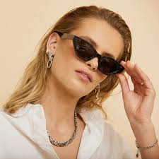 ARMS OF EVE JAGGER SUNGLASSES: GRAPHITE