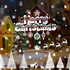 Factory Outlet New Sdt 010 Christmas Tree Window Living Room Glass Door Christmas Festiv Christmas Wall Decal Christmas Window Stickers Christmas Wall Stickers
