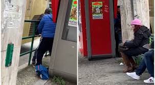 Sesso tra due uomini in pieno giorno, la scena filmata dai passanti: «Una  donna aspettava il bus vicino a loro»