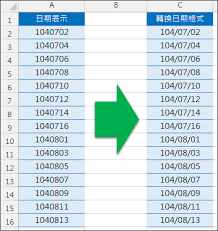 Excel 轉換文字日期格式為數值日期格式 Date Mid Text 數值格式設定 學不完 教不停 用不盡 痞客邦