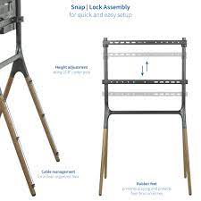 Check spelling or type a new query. Vivo Easel Studio Tv Adjustable Floor Stand Mounts 49 To 70 Screens Walmart Com Walmart Com