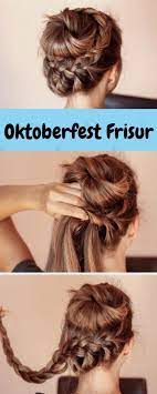 Dirndl Frisuren Furs Oktoberfest Und Andere Anlasse Oktoberfest Frisur Dirndl Frisuren Wiesn Frisur