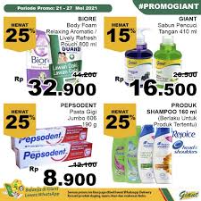 Tahu kah anda kenapa harus belanja di giant? Promo Giant Jsm Katalog Weekend Periode 21 27 Mei 2021